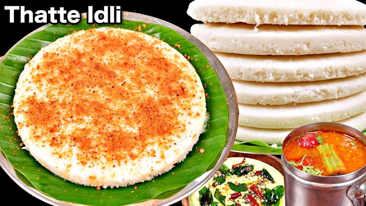 Thatte Idli & Podi Masala